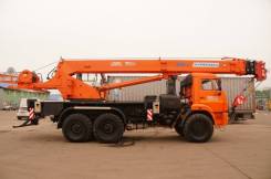 Клинцы КС-55713-5К-3. КС 55713-5К-3 автокран 25т. (Камаз-43118), 10 870 куб. см., 28,00 м.