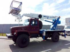 Випо-22. Автогидроподъемник ВИПО-22-01 на шасси ГАЗ-33088 (4х4) стрела вперед, 4 600 куб. см., 21,00 м.