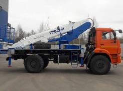 Випо-28. Автогидроподъемник ВИПО-28-01 на базе Камаз-43502, 10 870 куб. см., 28,00 м. Под заказ