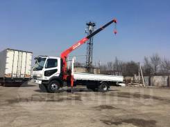 Mitsubishi Fuso Fighter. 2004 с краном, 8 200 куб. см., 5 000 кг., 4x2