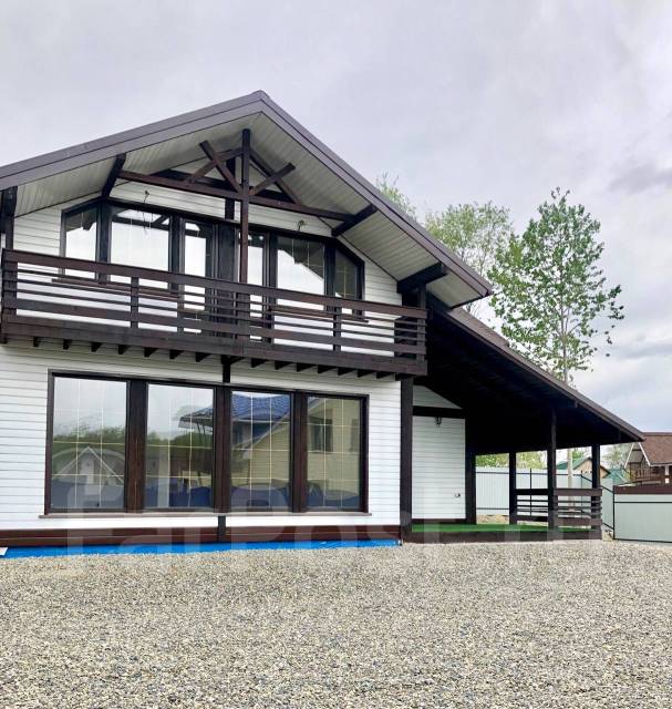 Новый дом в стиле Фахверк мкр. Лесной, отопление, предчистовая отделка ...