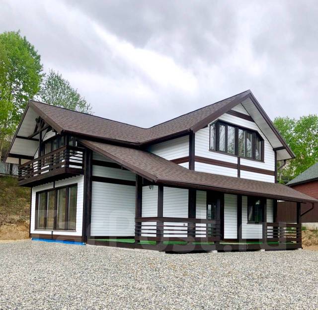 Новый дом в стиле Фахверк мкр. Лесной, отопление, предчистовая отделка ...