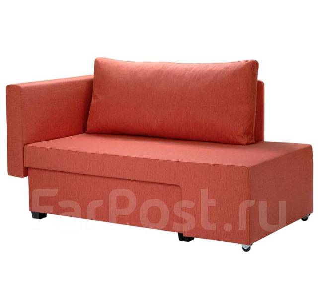 2-местный диван-кровать Грэлльста оранжевый/серый ИКЕА, новый, под заказ.Цена: 12 999₽ во Владивостоке