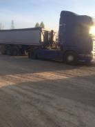 Scania. Сцепка Скания 6х2 с алюминиевым прицепом, 12 000 куб. см., 25 000 кг., 6x2