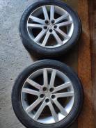 Комплект колес Dunlop , enkei 215/55 r17. 7.0x17" 5x100.00 ET48
