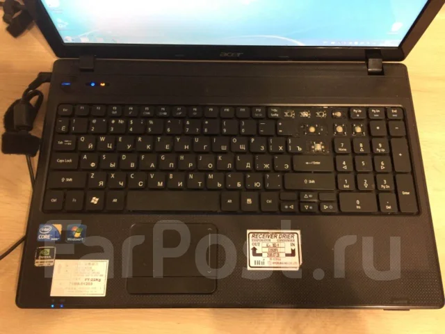 Acer Aspire 5742. ��� 4 ��, ���� 450���, WiFi: 1 ����