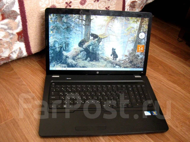 HP G72-b01ER. 17.3", 2,4����, ��� 4 ��, ���� 250���, WiFi: 1, Bluetooth: 1, ����������� �� 2��. ����
