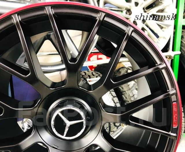 Диски R-19 для Mercedes E, S, CLS, CL, SL NEW разноширокие. AMG/ 5x112 ...
