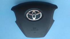 Крышка подушки безопасности водителя. Toyota Highlander, ASU40, ASU50, ASU50L, GSU40, GSU40L, GSU45, GSU50, GSU55, GSU55L, GVU48, GVU58, MHU48 Двигате...