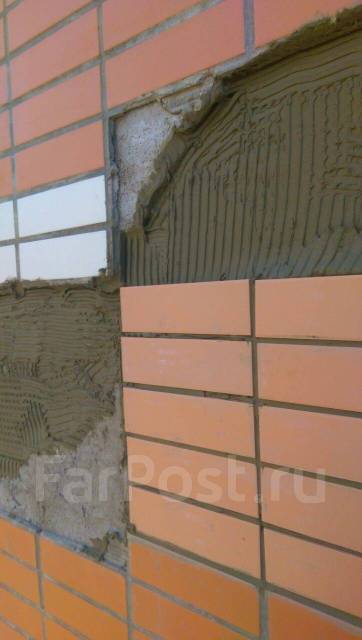 Ремонт и демонтаж кирпичной кладки на фасаде зданий в Хабаровске