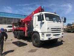 КамАЗ. Автовышка на базе Камаз, 11 600 куб. см., 45,00 м.