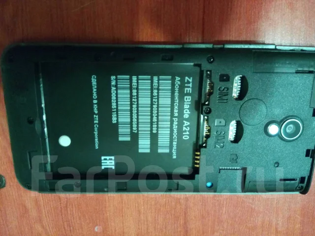 ZTE Blade A210. �/� ����
