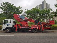Hansin HS 4570 Plus. Продаётся автовышка марки Hansin 4570 на шасси Hundai MEGA Truck, 45,00 м.