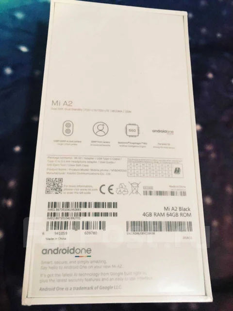Xiaomi Mi A2. �/�, ������, 3G, 4G LTE, Dual-SIM ����