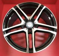 Диск колесный 21x10 5x112 ET46 d.66,6 Replica LA Concept-MR523 BKF в Новосибирске Replica