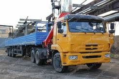 Kanglim KS1256G-II. Кран-манипулятор Камаз–65117 с КМУ Kanglim KS 1256G-II, 6х4, 6x4
