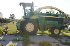 John Deere. Комбайн кормоуборочный Джон Дир 6750
