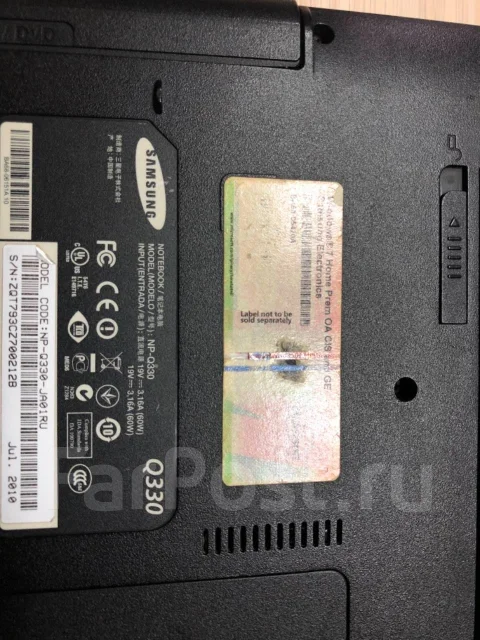 Samsung Q330. 13.3", 2,3����, ��� 2048 ��, ���� 232���, WiFi: 1, Bluetooth: 1, ����������� �� 3��. ����