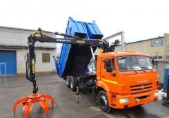 Велмаш. Ломовоз VM10L74M камаз 65115, 11 762 куб. см., 12 000 кг., 6x4