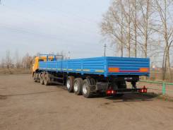 Нефаз 93341-07, 2019 в Москве Нефаз 93341-07. Бортовой полуприцеп «Нефаз» 93341-07, 32 100 кг.