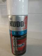 Kudo краска спрей для бампера графит 0.52л в Хабаровске Краски аэрозольные.