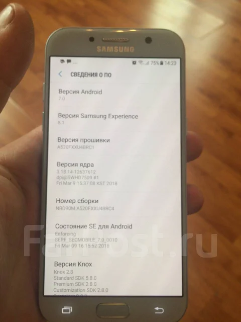 Samsung Galaxy A5 2017. �/�, �����, 3G, 4G LTE, Dual-SIM, ����������, NFC ����