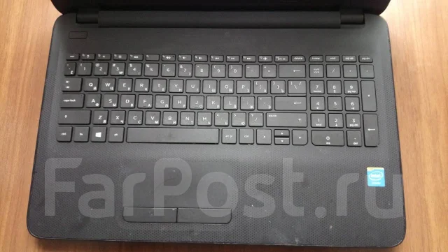 HP 15. 15.6", 1,6����, ��� 4 ��, ���� 240���, WiFi: 1, Bluetooth: 1, ����������� �� 4��. ����