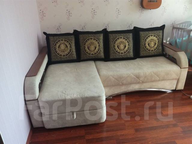 Угловой диван-кровать "Моника", б/у, в наличии. Цена: 14 990₽ во ...