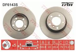 Диск тормозной. BMW 1-Series, F20, F21 BMW 4-Series, F32, F33, F36 BMW 3-Series, F30, F31 BMW 3-Series Gran Turismo, F34 Двигатели: B47D20, N13B16, N4...