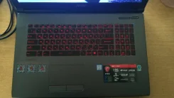 MSI GV72. 17.3", 3,8����, ��� 8 ��, ���� 1���, WiFi, Bluetooth, ����������� �� 3��.