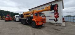 Галичанин КС-55713-5В-4. Автокран на шасси Камаз 43118 пробег 11000 км, 10 000 куб. см., 32,00 м.