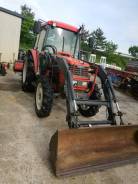 Kubota. GM73 японский трактор с кабиной КУН ковшом и фрезой., 73 л.с. Под заказ