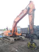 Doosan DX225 LCA. Экскаватор Doosan DX 225LCA с захватом для бревен Loglift X53, 1,05 куб. м.