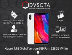 Xiaomi Mi8. Новый, 128 Гб, Белый, 4G LTE, Dual-SIM