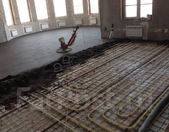 \"Ровный пол Вл\". Полусухая стяжка пола за 1 день во Владивостоке