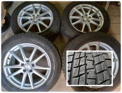 Колеса 225/60 R18/ Goodyear / 2014 год/ на литых дисках. 7.5x18" 5x114.30 ET53 ЦО 73,3 мм.