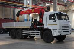 КамАЗ 43118 Сайгак. Бортовой автомобиль Камаз 43118 с КМУ Palfinger Inman IT150, 11 762 куб. см., 10 000 кг., 6x6