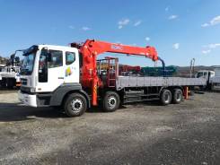 Daewoo Novus. CR9CS (19 т. ) с КМУ Kanglim KS 2605 (10 т. ), 10 964 куб. см., 19 000 кг., 8x4