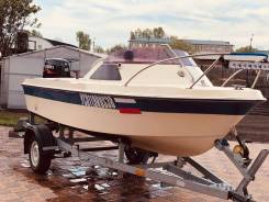 Yamaha Fish 15. 1991 год год, длина 4,50 м., двигатель подвесной