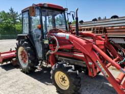 Yanmar. F475FL японский мини трактор с КУН ковшом и кабиной, фреза 2м., 47 л.с. Под заказ