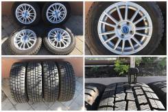 175/65R14 Dunlop Winter Maxx WM01 - 95% - 2016 г. с литьем. 5.5x14" 4x100.00 ET42 ЦО 73,0 мм.