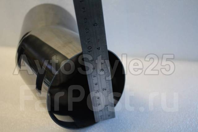 Насадка на глушитель Land cruiser 200 / LX570, темный хром купить во ...