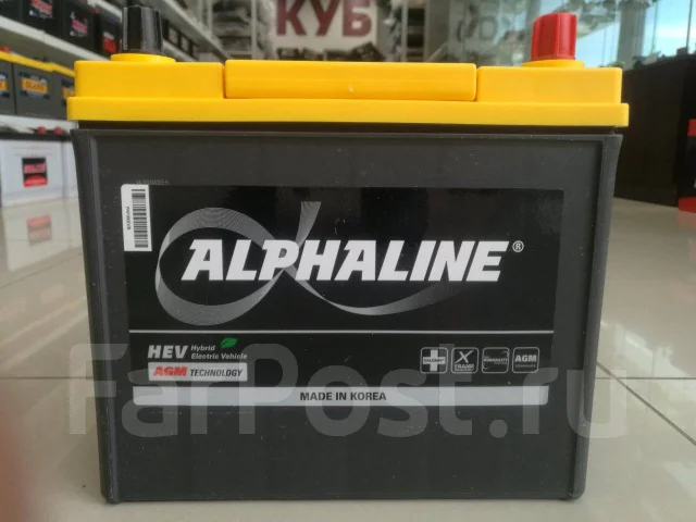Аккумулятор alphaline agm