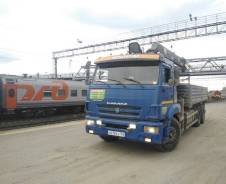 КамАЗ 65117. Манипулятор 8 тон, 14 000 кг., 6x4