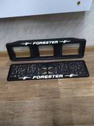 Тюнинг рамка госномера subaru forester в Усть-Илимске Рамка радиатора. Subaru Forester