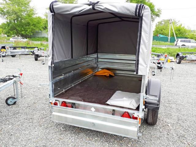 Прицеп "Крепыш Профи" кузов 1.85х1.2м тент 1,1м - Легковые прицепы во ...