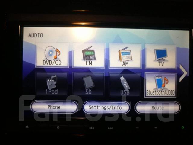Крутая магнитола Honda FIT (Bluetooth, DVD, SD, USB)Английский ЯЗЫК ...