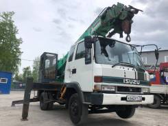 Isuzu Elf. Продаётся автобуровая Isuzu Forward , Tadano DT-710 бп по РФ, в наличии, 7 200 куб. см., 3 000 кг.
