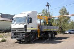 МАЗ 6303. с КМУ Soosan 736, 6 650 куб. см., 6x4