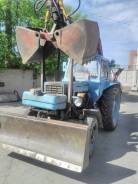МТЗ 80. Трактор с грейферной установкой, 80 л.с.